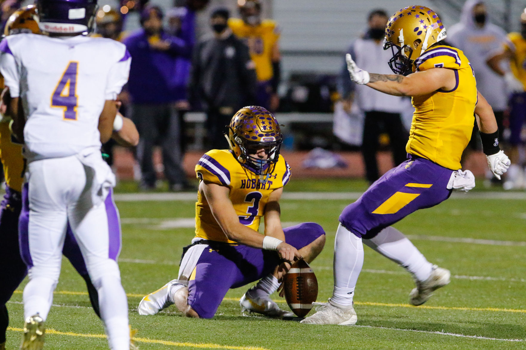 4A football semistate: Hobart vs. Marion